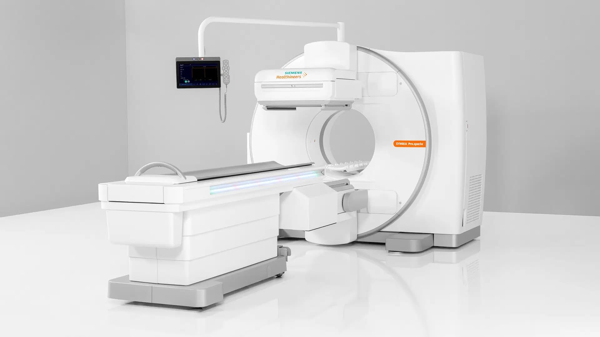 Gamma-caméra de scintigraphie du centre de médecine nucléaire d'Avranches